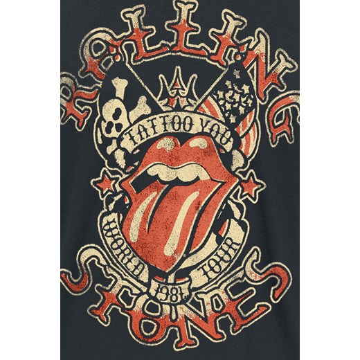 The Rolling Stones - Tattoo You Tour - T-Shirt - czarny M, XL, XXL, 3XL EMP