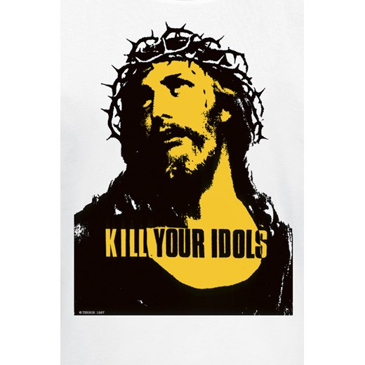 Sprüche - Kill Your Idols (Band) - T-Shirt - biały M, L, XL, XXL, 3XL EMP
