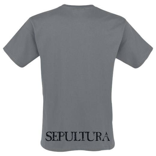 Sepultura - Logo - T-Shirt - ciemnoszary M, L, XL, XXL wyprzedaż EMP