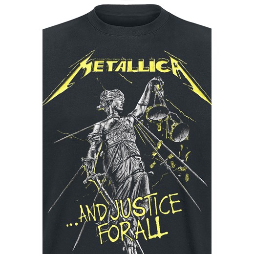 Metallica - ...And Justice For All - Tracklist - T-Shirt - czarny M, L, XL, XXL, 3XL, 4XL, 5XL okazja EMP