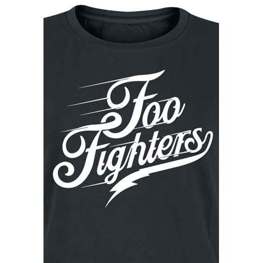 Foo Fighters - Logo - T-Shirt - czarny S, M, L, XL, XXL EMP