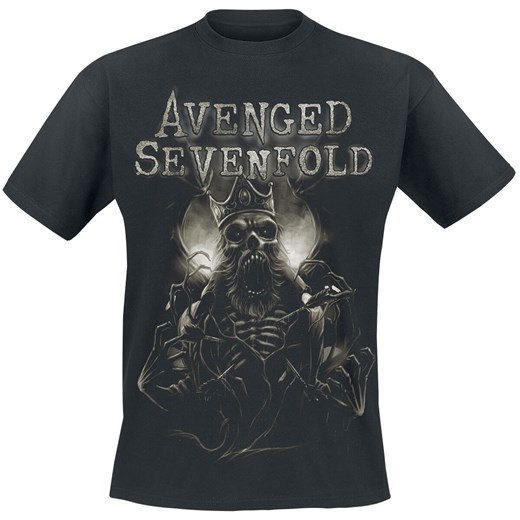 Avenged Sevenfold - King - T-Shirt - czarny M, L, XL, XXL okazja EMP