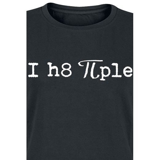 Sprüche - I Hate People - T-Shirt - czarny S, L, XL EMP