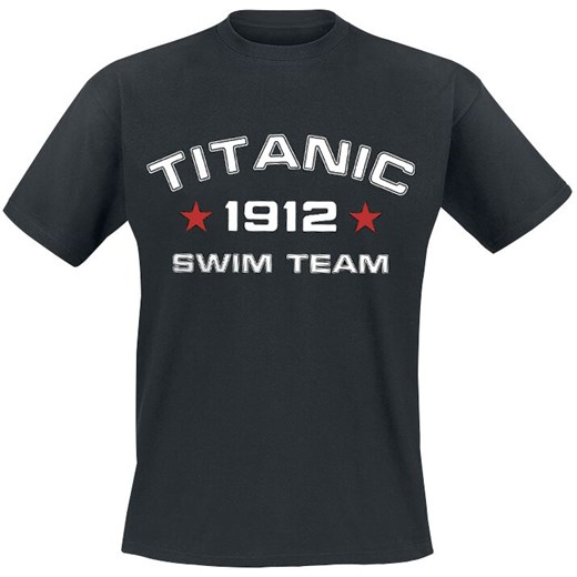 Sprüche - Titanic Swim Team - T-Shirt - czarny S, M, XL, XXL, 3XL, 4XL, 5XL EMP