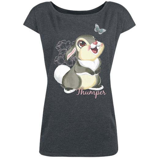Bambi - Thumper - T-Shirt - odcienie szarego S, M, L, XL, XXL, 3XL, 4XL, 5XL okazja EMP