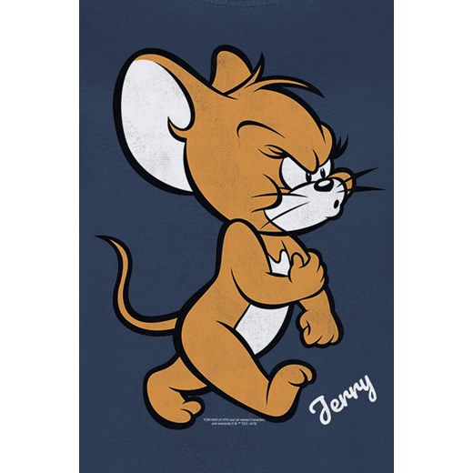 Tom und Jerry - Jerry - T-Shirt - granatowy S, M, L, XL EMP