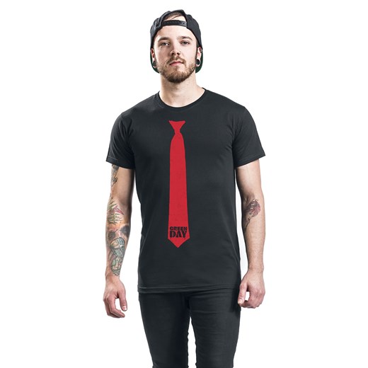 Green Day - Tie - T-Shirt - czarny S, M, L, XL, XXL promocja EMP