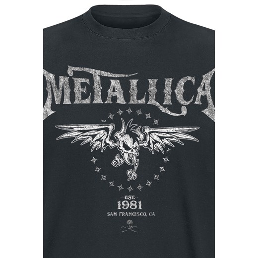 Metallica - Biker - T-Shirt - czarny S, M, L, XL, XXL, 3XL, 4XL, 5XL EMP