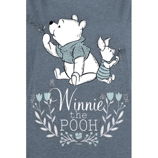 Kubuś Puchatek - Friend - T-Shirt - odcienie niebieskiego S, M, L, XL, XXL, 3XL, 4XL, 5XL EMP