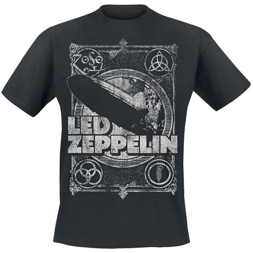 Led Zeppelin - Shook Me - T-Shirt - czarny S, M, L, XL, XXL, 3XL, 4XL EMP