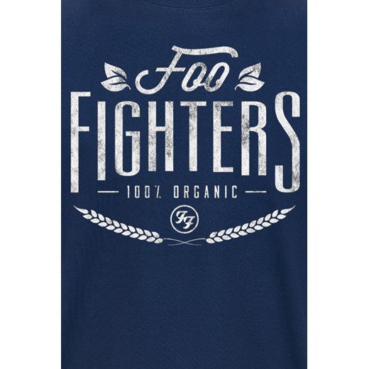 Foo Fighters - 100% Rock - T-Shirt - ciemnoniebieski M, L, XL, XXL wyprzedaż EMP