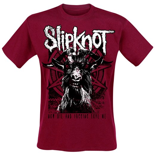 Slipknot - Goat - T-Shirt - czerwony S, M, XL, XXL EMP