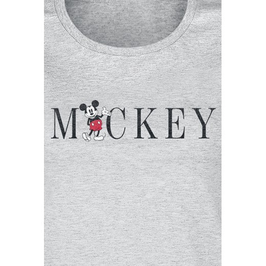 Myszka Miki i Minnie - Simply Mickey - T-Shirt - szary (Heather Grey) S, M, L, XL, XXL EMP