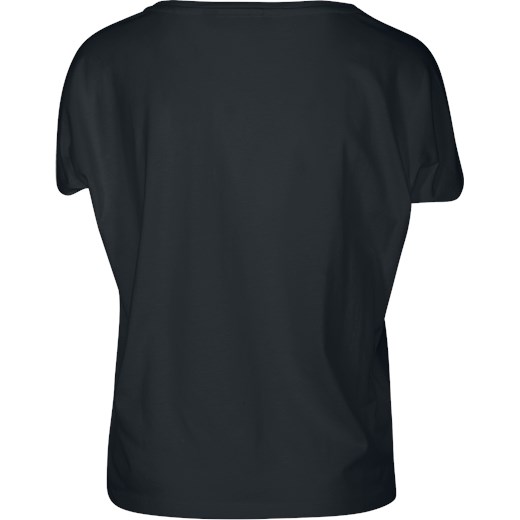 Urban Classics - Ladies Basic Drop Shoulder Tee - T-Shirt - czarny XS, S, M, L, XL, XXL, 3XL, 4XL, 5XL EMP