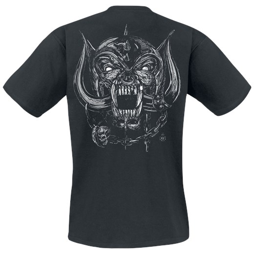 Motörhead - Undercover Sketch - T-Shirt - czarny S, M, L, XXL, 3XL, 4XL, 5XL EMP