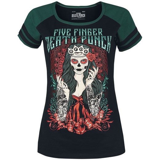 Five Finger Death Punch - EMP Signature Collection - T-Shirt - czarny petrol S, M, L, XL, XXL EMP