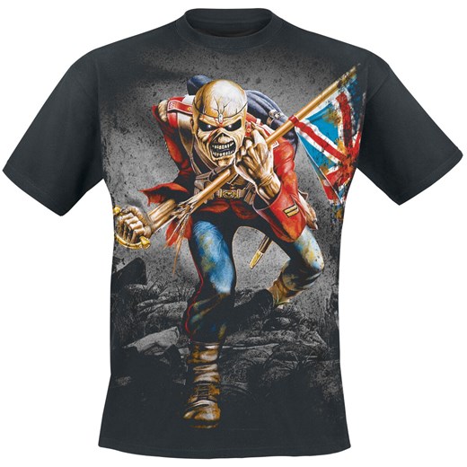 Iron Maiden - TheTrooper - T-Shirt - czarny M, L, XL, XXL, 3XL, 4XL, 5XL wyprzedaż EMP