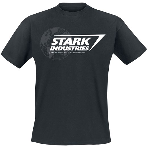 Iron Man - Stark Industries - T-Shirt - czarny M, L, XL EMP
