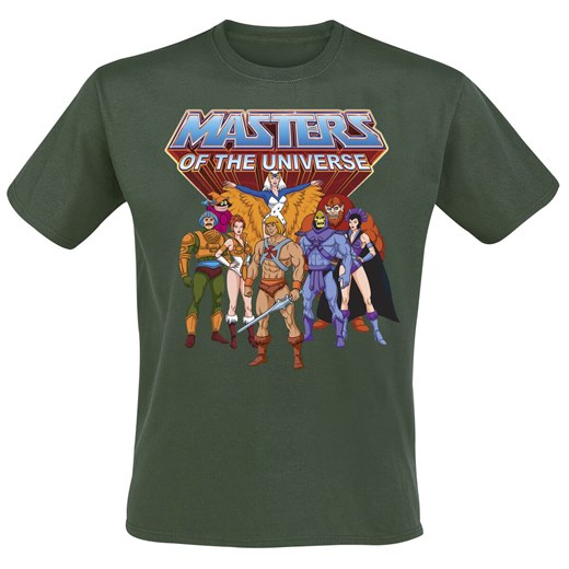 Masters Of The Universe - He-Man - Group - T-Shirt - zielony M, L, XL, XXL EMP
