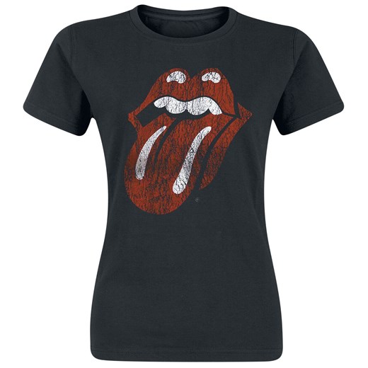 The Rolling Stones - Classic Tongue - T-Shirt - czarny S, M, L, XL, XXL EMP
