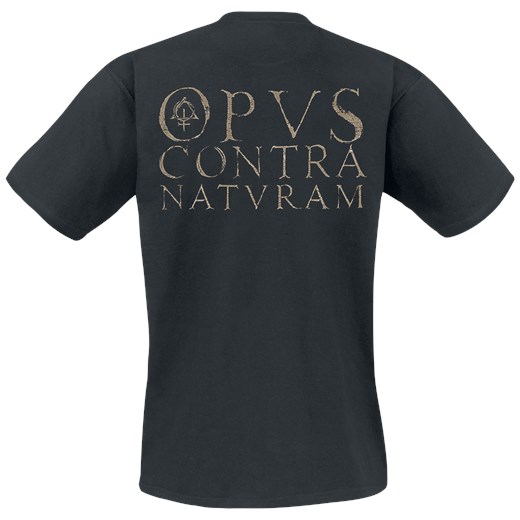 Behemoth - Opvs contra natvram - T-Shirt - czarny S, M, XL, XXL EMP