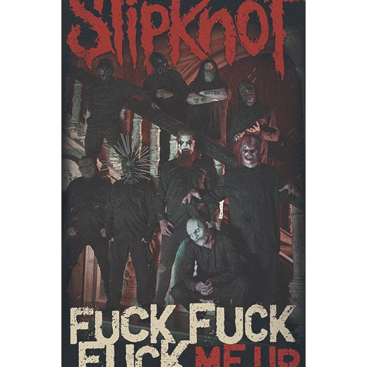Slipknot - Fuck Me Up - T-Shirt - czarny S, XL, XXL, 3XL, 4XL, 5XL EMP