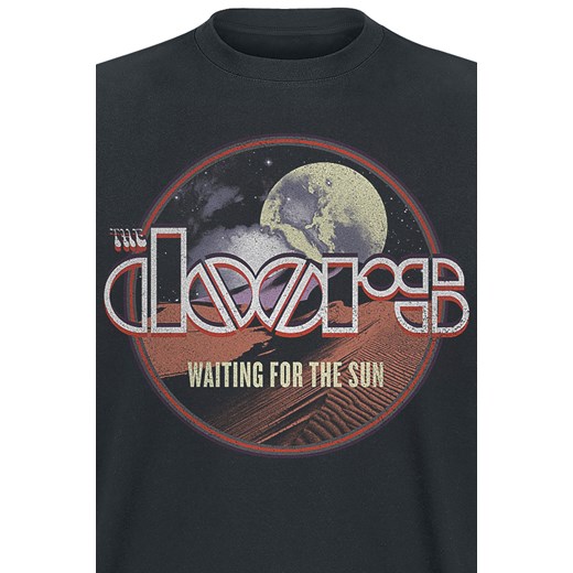 The Doors - Waiting For The Sun - T-Shirt - czarny S, M, L, XL, XXL EMP
