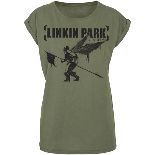 Linkin Park - Hybrid Theory - T-Shirt - oliwkowy S, M, L, XL, XXL, 3XL EMP promocja