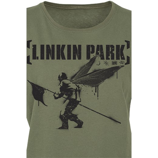 Linkin Park - Hybrid Theory - T-Shirt - oliwkowy S, M, L, XL, XXL, 3XL wyprzedaż EMP