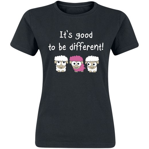 Tierisch - It&apos;s Good to be Different - T-Shirt - czarny S, M, XL, XXL, 3XL EMP