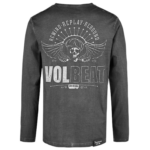 Volbeat - EMP Signature Collection - Longsleeve - szary M, L, XL, XXL EMP