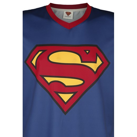 Superman - Logo - Jersey - ciemnoniebieski S, M, L EMP
