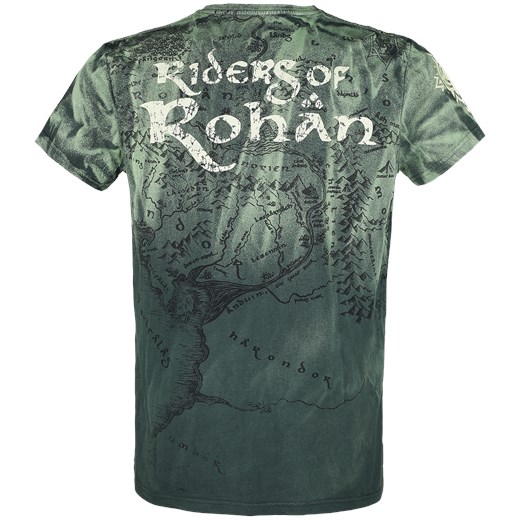 Władca Pierścieni - Rohan - T-Shirt - zielony S, M, L, XL, XXL EMP