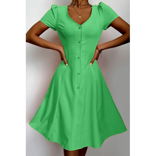 Sukienka ELPINDA GREEN XL Ivet Shop okazyjna cena