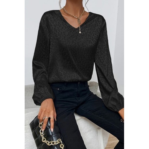 Bluzka damska TOMIKA BLACK S okazja Ivet Shop
