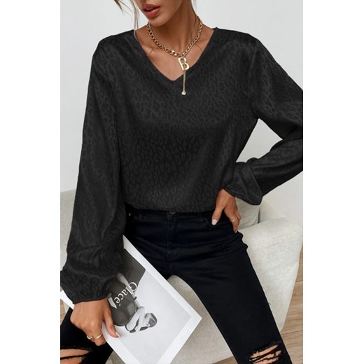Bluzka damska TOMIKA BLACK S wyprzedaż Ivet Shop