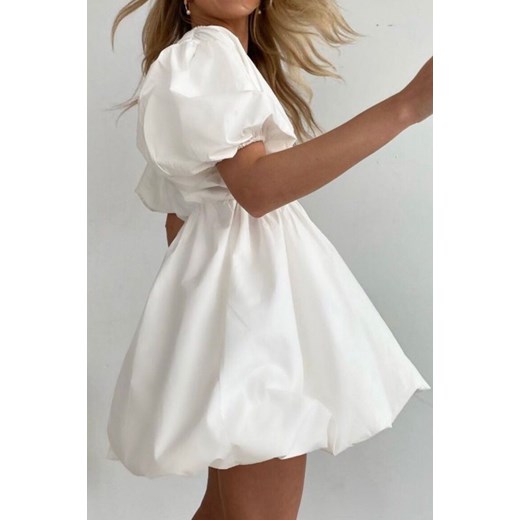 Sukienka KELMOSA WHITE M wyprzedaż Ivet Shop