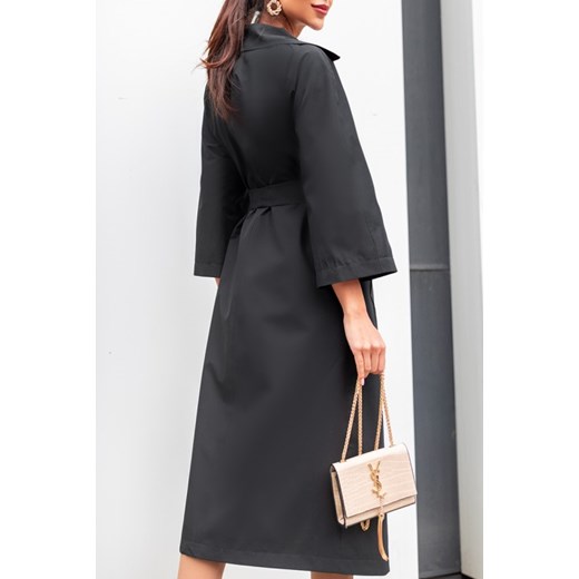 Płaszcz damski BASMINA BLACK 38 Ivet Shop promocyjna cena