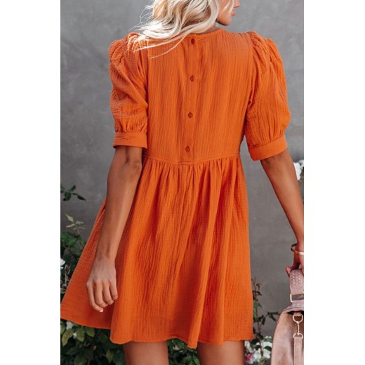 Sukienka IVET casual z okrągłym dekoltem oversize