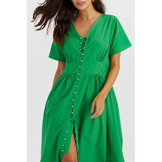 Sukienka RAMOZA GREEN S wyprzedaż Ivet Shop