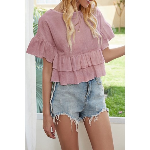 Bluzka damska KESADIRA PUDRA M promocja Ivet Shop