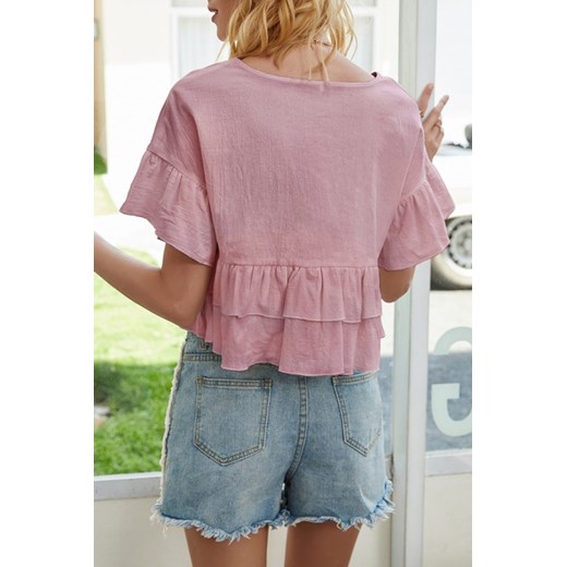 Bluzka damska KESADIRA PUDRA M okazja Ivet Shop