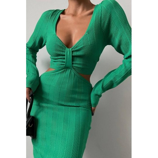 Sukienka LOPENA GREEN uniwersalny okazja Ivet Shop