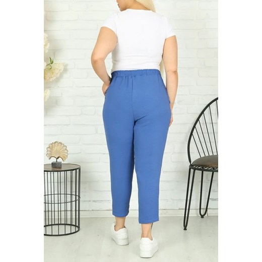 Spodnie damskie ORILVA BLUE 3XL wyprzedaż Ivet Shop