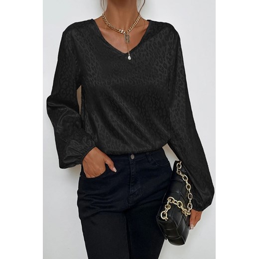 Bluzka damska TOMIKA BLACK S promocyjna cena Ivet Shop