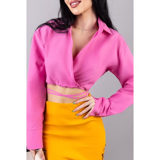 Bluzka damska ZEDALA PINK ze sklepu Ivet Shop w kategorii Koszule damskie - zdjęcie 150823766