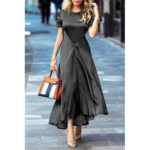 Sukienka ATELIANA BLACK ze sklepu Ivet Shop w kategorii Sukienki - zdjęcie 150823915