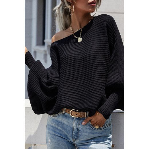 Sweter damski DANEVA BLACK ze sklepu Ivet Shop w kategorii Swetry damskie - zdjęcie 150825035