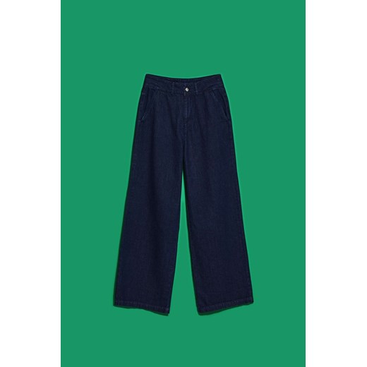 Moodo.pl jeansy damskie niebieskie 