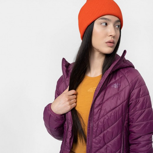 Damska kurtka puchowa trekkingowa 4F 4FAW22TDJAF071 M wyprzedaż Sportstylestory.com